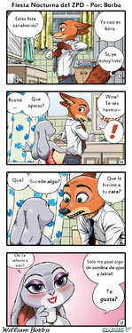 Free Hentai Misc Gallery: [Borba] ZPD's Party Night (Zootopia) (Spanish) (On Going) [Landsec]