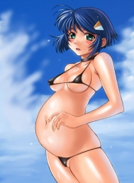 妊娠して腹ボテな妊婦さんの２次エロ画像下さい！